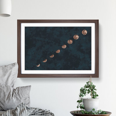 Story of the Moon - Picture Frame Graphic Art Print