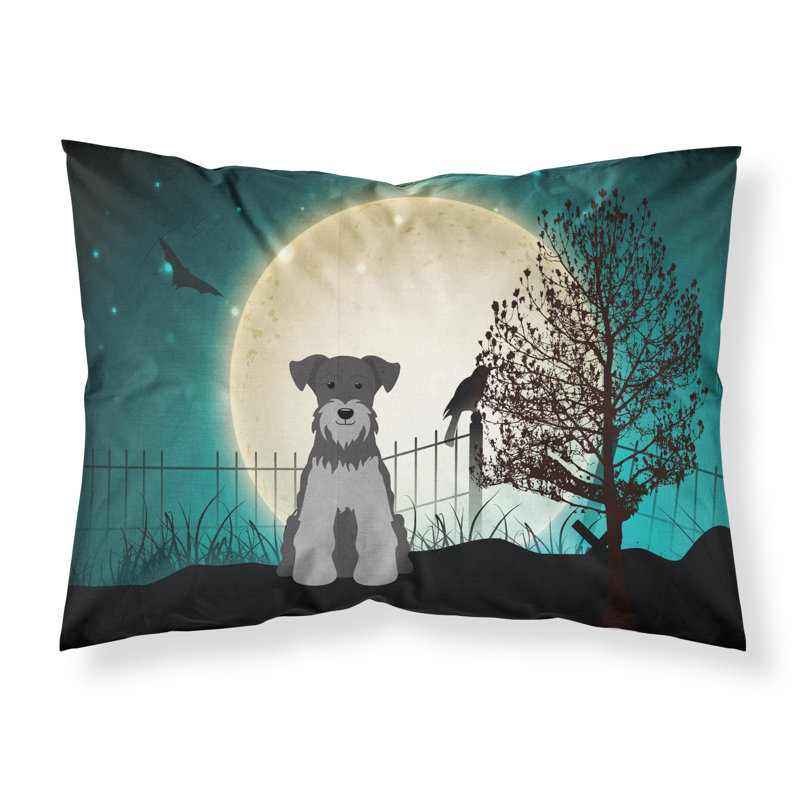 Microfiber, Black Silver Miniature Schanuzer