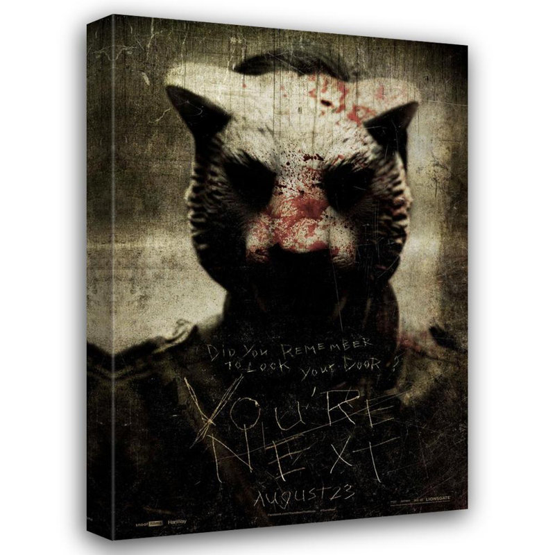 You're Next, 18" H x 12" W