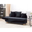 Ahliyah Velvet Chaise Lounge-518108380-518108379