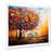 White Single Picture Framed