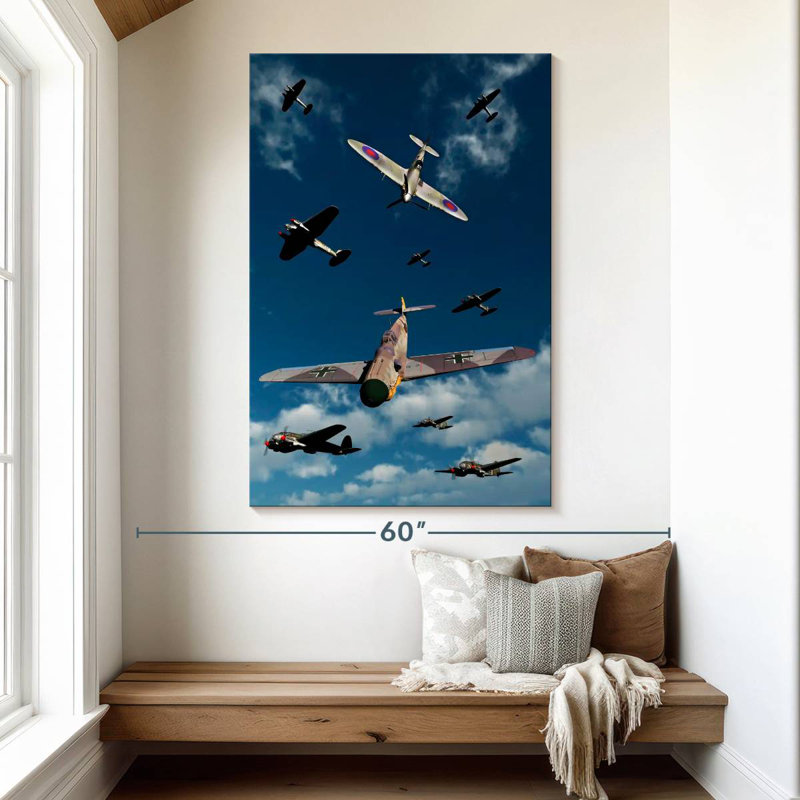 Mehar War Aviation, 51" H x 34" W