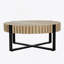 Table basse ronde, table basse cylindrique Handcraft