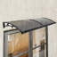 Auvent de porte / fenêtre rétractable en polycarbonate DENFER-102802389