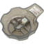 Avalon Temperature Control Handle For Tub And Shower Mixet Faucets, Temperature Control Knob, Smoke