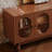Medieval style high-end TV stand