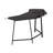 Ebern Designs TS98D Gaming Desk with Shelf & Accessory Holders, Black