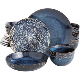 Luton Piece Ceramic Dinnerware Set - Service for 4