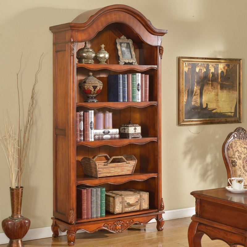 American Retro and Simple Display Cabinet, 87.4" H x 43.3" W x 15.75" D