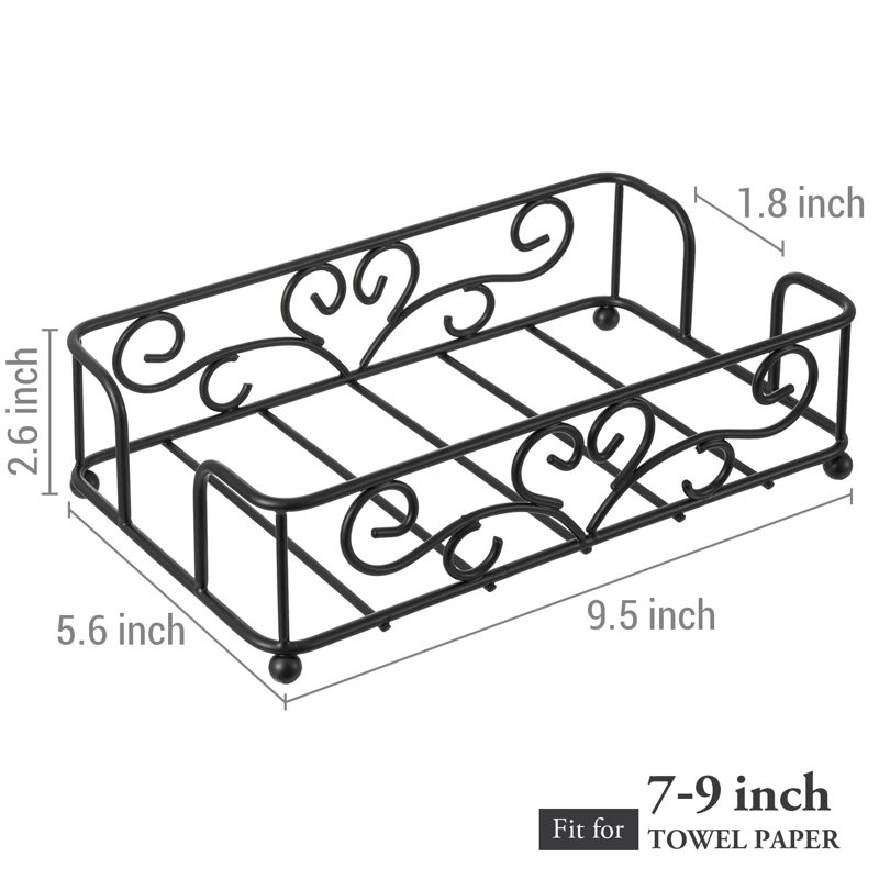 Metal Flat Napkin Holder