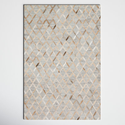 Stafford Cowhide Geometric Indoor Rug
