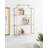 Turgut 4-Tiered Metal Accent Shelf-1198722706