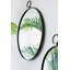 Miroir rond en fer