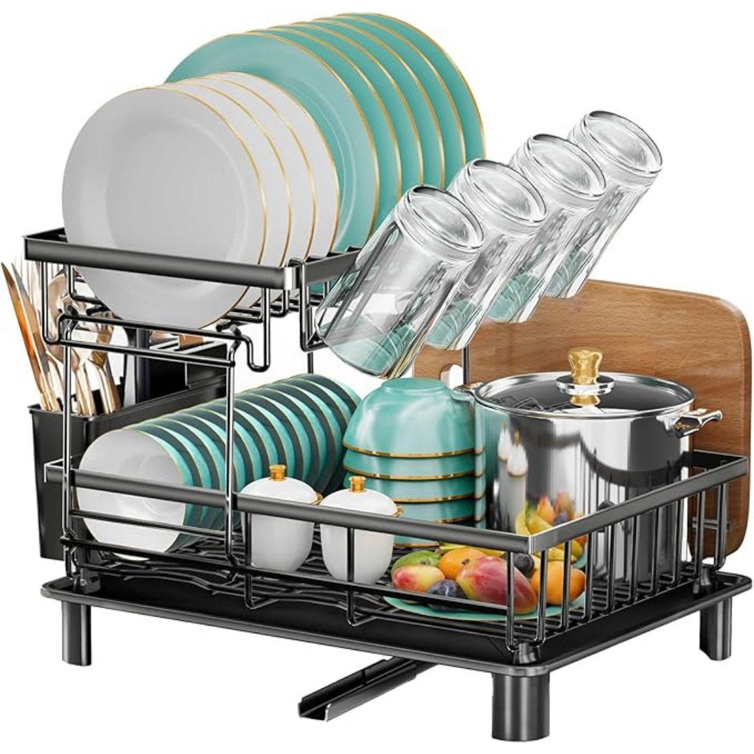 Factory Direct Wholesales NN Dish Drying Rack, 2 Tier Dish Racks For ...