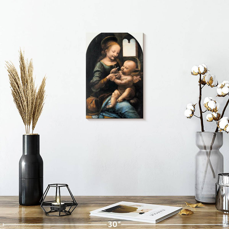 Adella Benois Madonna 1478, H 12 po x l 8 po
