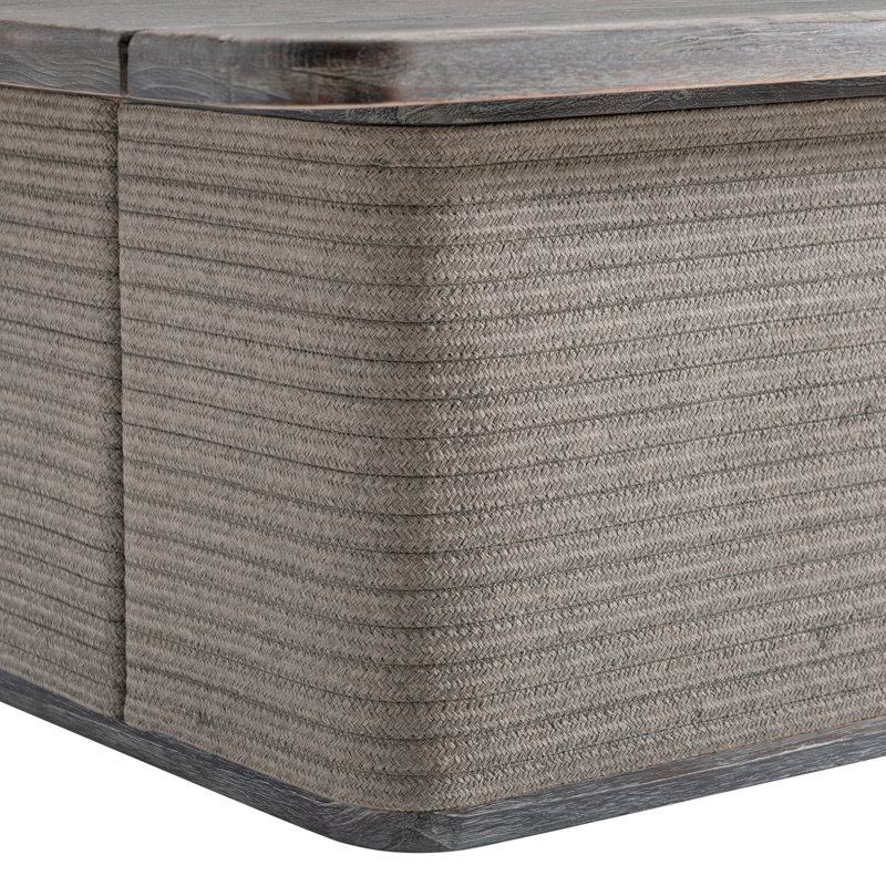 Outdoor Teak Table, 14.8" H x 54" W x 30" D