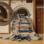 Machine Washable Transportation Grey Area Rug-1761822444