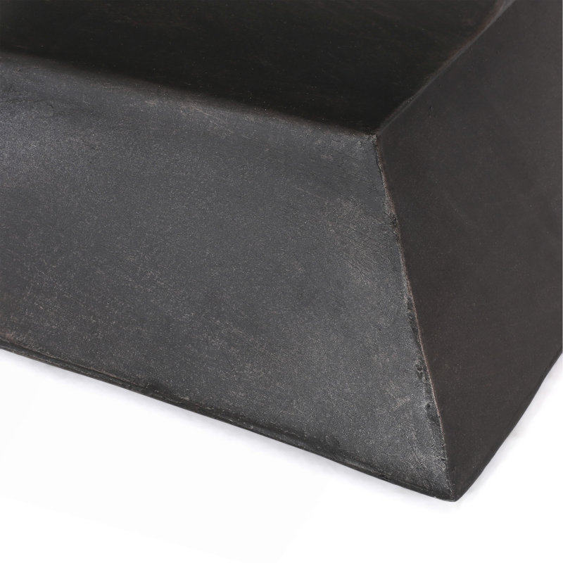 Table d'appoint d'extérieur en béton léger