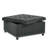 Classic Tufted Storage Ottoman With Nailhead Trim, Versatile Footstool And Coffee Table For Small Spaces-1545848042