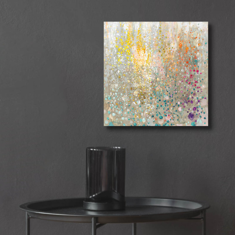  «Bubble Up Again» par Danhui Nai, art mural en verre acrylique, 12 po x 12 po