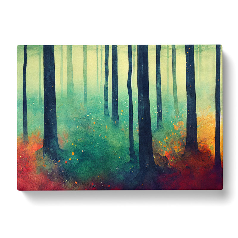 Forest in Colour Vol.3 - Wrapped Canvas, 40cm H x 60cm W x 3cm D