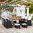 Dosch Rectangular 10 - Person Dining Set with Cushions-653034753