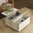 Modern Coffee Table With Dual Opening Mechanism - Stylish And Functional Design For Living Rooms