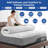 3 Inch Medium Firm Memory Foam Mattress With Ice Silk Cover, Premier Cooling Gel  High Density Support-878492056