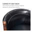 Tabourets de bar en cuir Cow