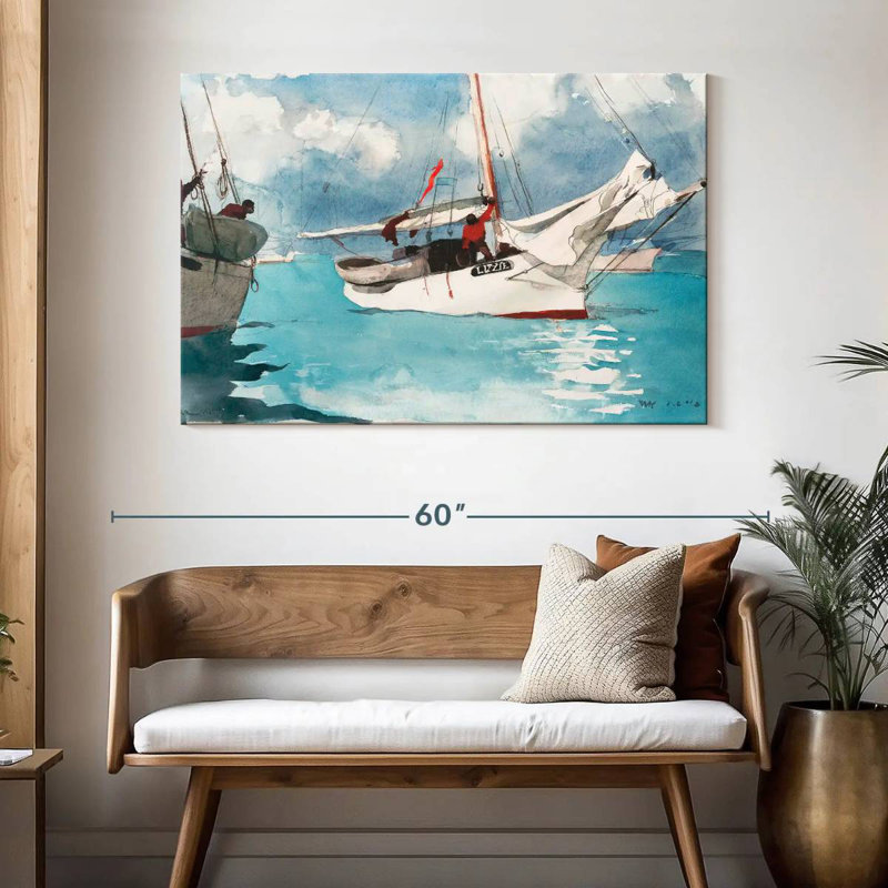 Fishing boats key west Aletra, H 32 po x l 48 po