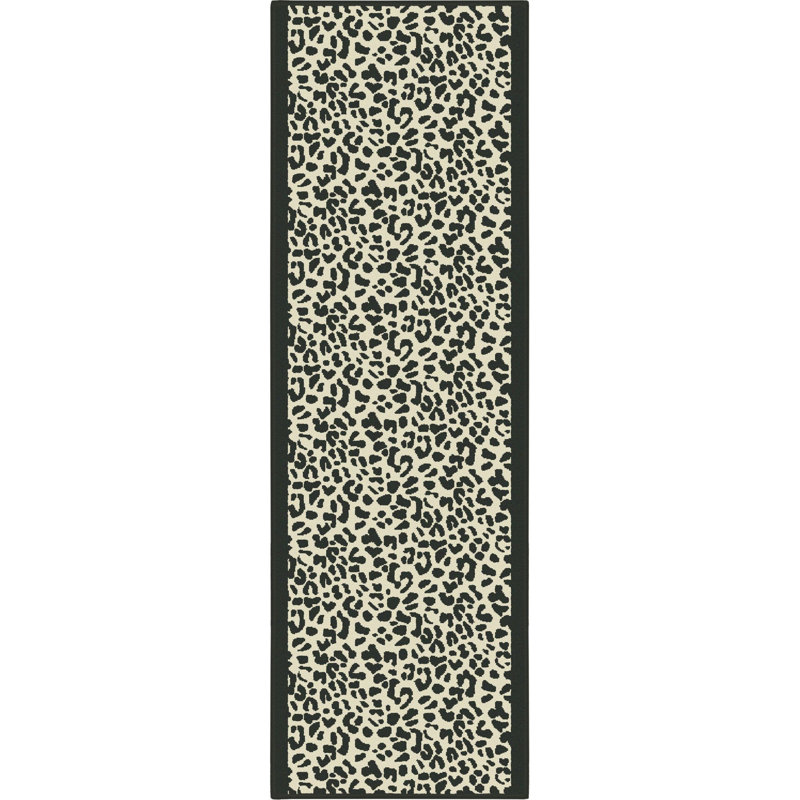 Runner Animal Print Area Rug, Runner 60 x 390cm