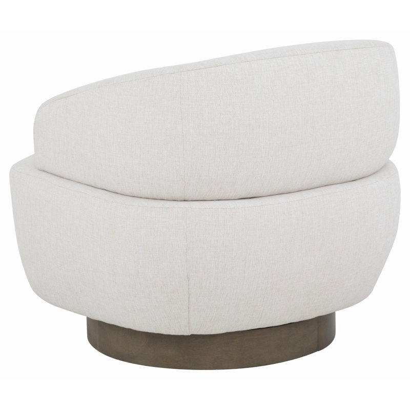Jasper Lounge Chair, Wooden, 2100 Linen