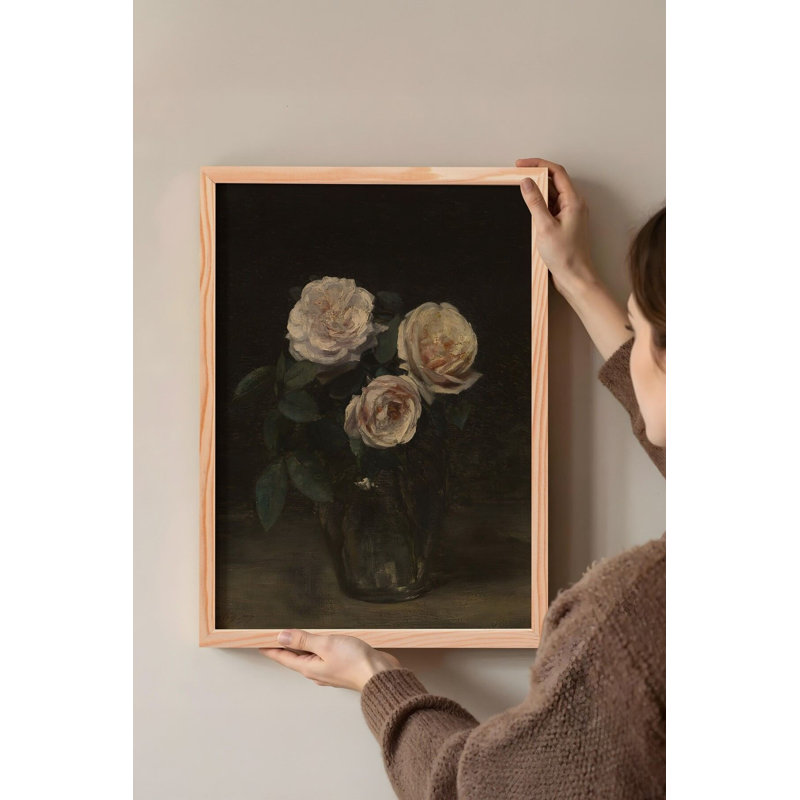 Peinture décorative encadrée