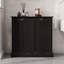Armoire de trieur de linge inclinable à deux compartiments-752726337