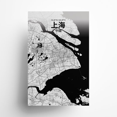 Carte de ville (art chinois traditionnel), art graphique