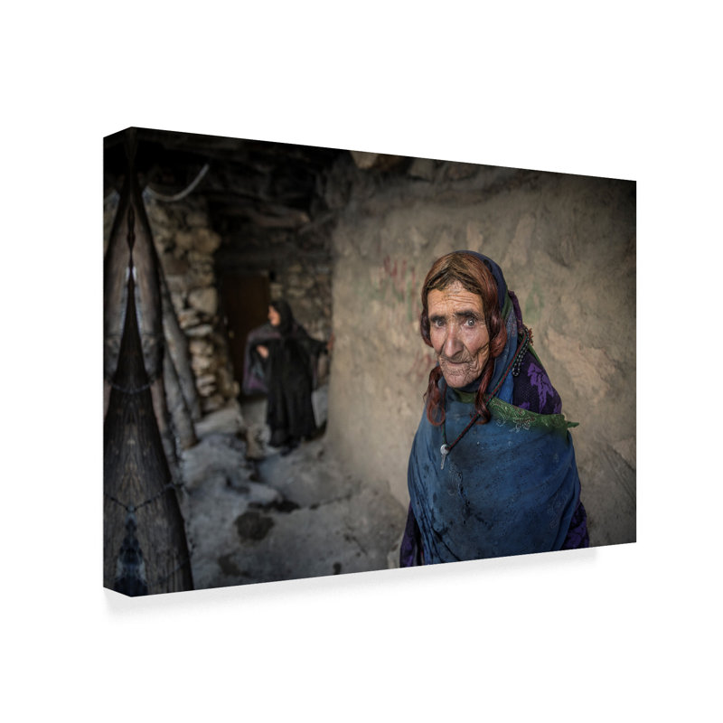 Old Beauty Gallery Wrapped Canvas Art in 19" x 12"
