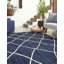 Tapis minuit en jute / sisal tressé à la main Bigbee Southwestern-61870096