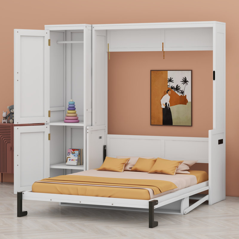 Lit escamotable avec garde-robe Murphy