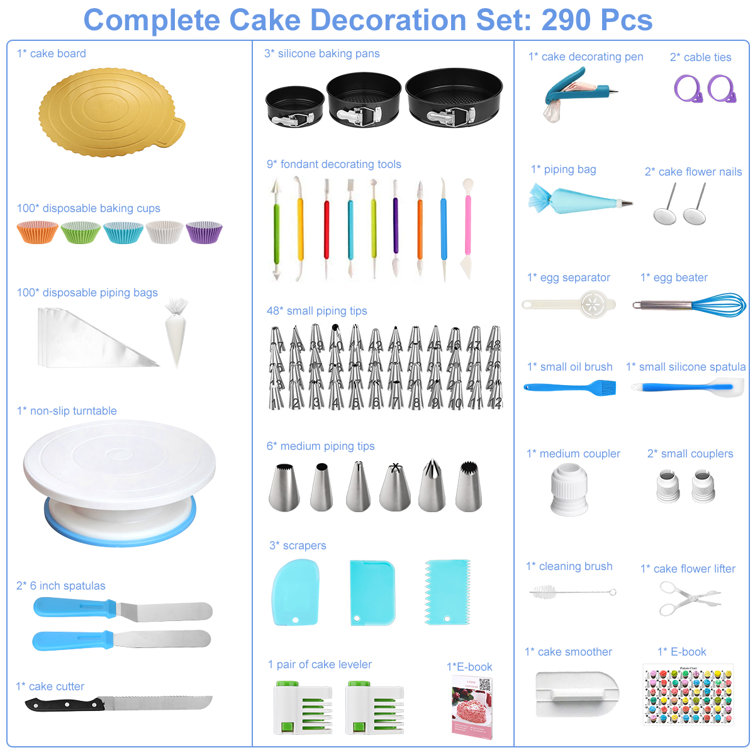 Cake Frame Starter Kit Cake Frame Kit for Gravity Defying Cake Designs.
