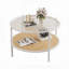 78cm Glass Top Console Table-407630483-407630484-407630486
