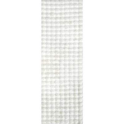 Jeni SuperiorWash Solid Faux Rabbit Machine Washable Area Rug