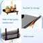Porte-serviettes pour salle de bain, porte-serviettes à 3 niveaux avec tablette et barre à serviettes, porte-serviettes mural, rangement pour serviettes et organisateur