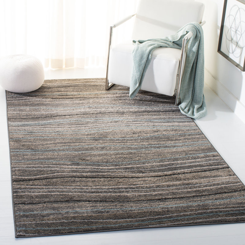 South Hadley Abstract Hand Woven Area Rug, Rectangle 155 x 229 cm