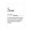"Words Sisu" par Jean Plout - Art textuel sur toile sans cadre-1570466068