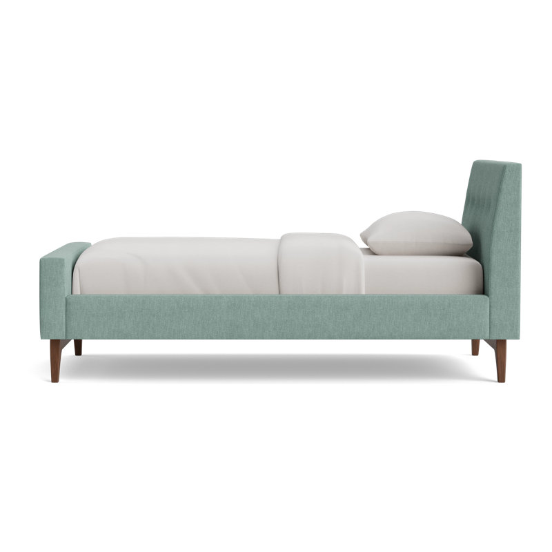 Tyler Bed, Twin, Performance Weave - Onyx