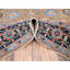 Tapis brun nouvel âge en laine 9 pi x 11 pi 9 po Zhi