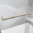 Sapphire-V 44cm W x 76cm H Frameless Tub Door with-80056292