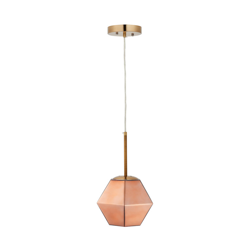 Pegasus 1 - Light Single Pendant, Mocca Bronzite