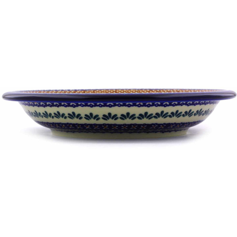 Polish Pottery Stoneware Pasta Bowl
