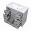 Ensemble de meuble-lavabo de 36 pouces, six tiroirs, séparateurs de tiroirs multifonctionnels, tablettes réglables-1195049555
